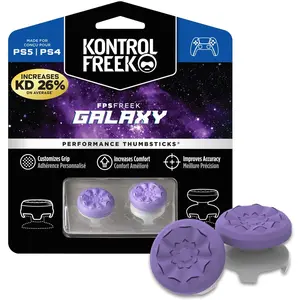 Manette FPS - KontrolFreek - Galaxy PS4 - Couleur Violet - Confort Amélioré - Précision Accrue