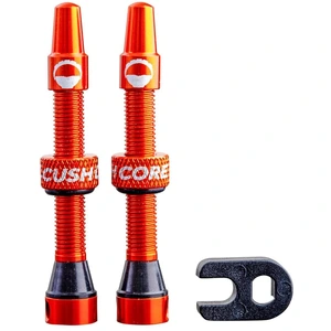Comparateur de prix : Cushcore Valve Tubeless Presta en Aluminium avec Joint en Nitrile - 44mm, 55mm, 66mm