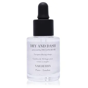 Nailberry Dry and Dash Inca Inchi Oil Drying Drops Seche ongle 1000 ml pas cher