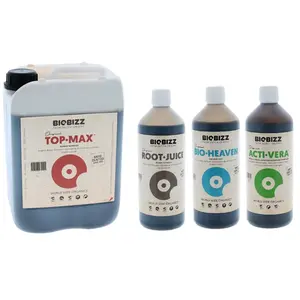 Pack booster Top.Max 5 litres - BIOBIZZ pas cher