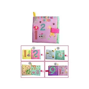 Comparateur de prix : Livre d'éveil pour Bébé en Tissu jeu de cerveau 3D d'apprentissage ave...