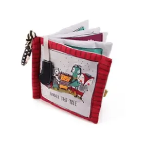 Livre d'éveil pour Bébé en Tissu jeu de cerveau Manuel Pas déchiré - r... pas cher