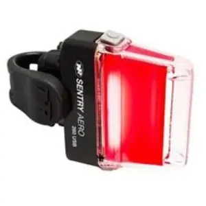 Comparateur de prix : Éclairage arrière de vélo NITERIDER Sentry Aero 260 LED rechargeable USB - Noir