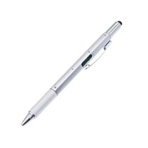 Totalcadeau Stylo multifonction bricolage 6 en 1 stylo, niveau, règle, stylet pas cher