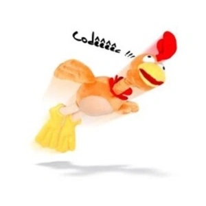 Totalcadeau Poulet catapulte sonore en peluche à catapulter pas cher