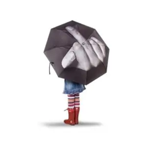 Comparateur de prix : TotalCadeau Parapluie fuck doigt d'honneur