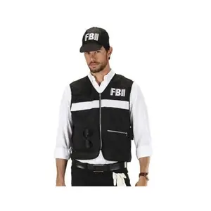 Comparateur de prix : Costume agent du FBI déguisement avec casquette FBI M - L