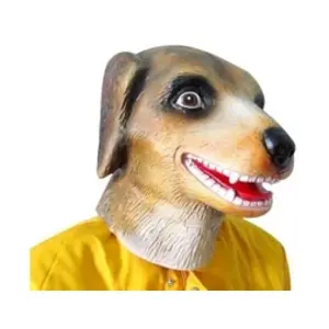 Comparateur de prix : TotalCadeau Masque de chien en latex