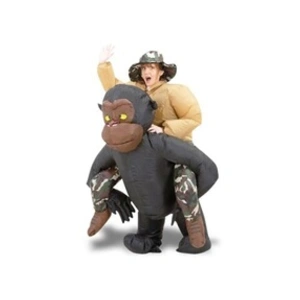 Comparateur de prix : TotalCadeau Costume gonflable déguisement homme sur le dos d'un gorille