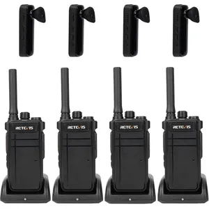 Retevis RB637 Bluetooth Talkies Walkies Rechargeables, PMR446 Professi... pas cher