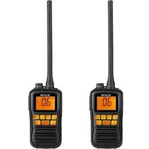 Comparateur de prix : Retevis RM01 Portable IP67 Imperméable Talkie Walkie Marin,Vibration,F...