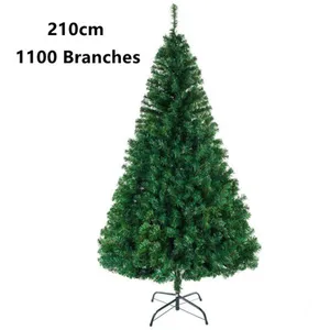ALIGHTUP Sapin de Noël Artificiel 210 cm avec Support de Fer - Décoration fêtes Arbre de noël 1100 BranchesVendu parcdiscount