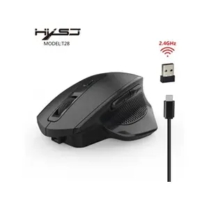 HXSJ T28 verticale sans fil rechargeable Muet souris 6 touches 2400DPI... pas cher