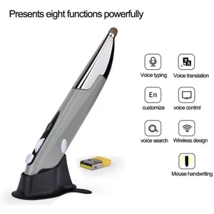 PR-03 USB optique sans fil voix stylo souris pour ordinateur portable ... pas cher