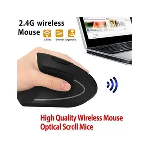 Comparateur de prix : 6D 2.4G sans fil ergonomique souris verticale main gauche optique 1600...