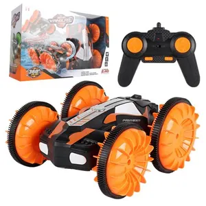 LH-C013 2.4GHz 4 roues motrices Waterproof Double Side amphibie RC Stu...