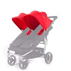 Canopy Rouge Poussette Double Baby Monsters Easy Twin 3SVendu paramazon