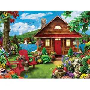 Masterpieces Puzzle 750 pièces : Lazy Days - Bord de mer pas cher