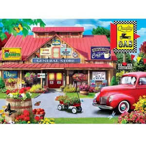 Master Pieces Puzzle 1000 pièces : Magasin Général - Une touche de nostalgie pas cher