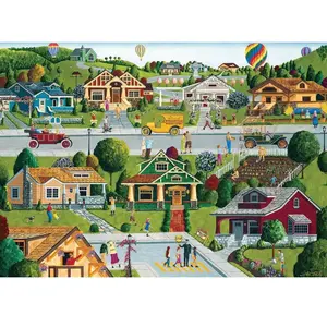 Master Pieces Puzzle 1000 pièces : Galerie Hometown - Bungalowville