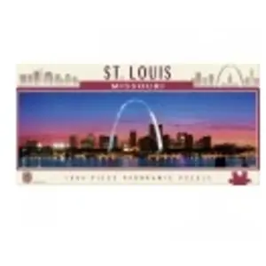 MasterPieces American Vistas Panoramic St. Louis Jigsaw Puzzle, 1000-Piece pas cher