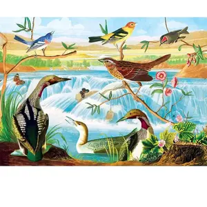Master Pieces Audubon - Harmonie Des Oiseaux Et Des Ruisseaux pas cher