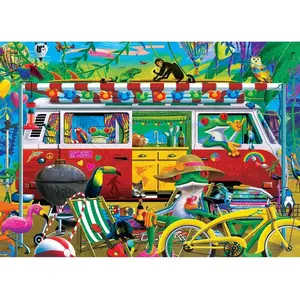Master Pieces Puzzle 1000 pièces : Cherche et trouve - Van Life