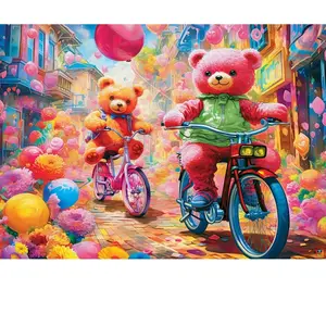 Master Pieces Colorize - Ours en Peluche au Pays des Merveilles pas cher