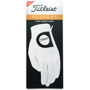 Comparateur de prix : Titleist Players Gant Homme Blanc Main Gauche/L