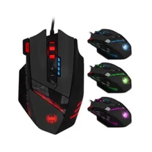Zélotès C-12 LED boutons programmables USB Optical Gaming Mouse Souris...