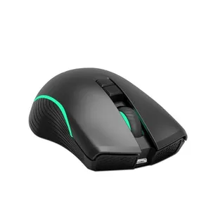 Comparateur de prix : TYPE C rechargeable sans fil LED optique ergonomique 2.4G USB Gaming S...