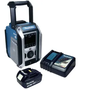 Radio de Chantier - MAKITA - DMR115 - DAB+ - Bluetooth - Batterie 3 Ah pas cher