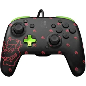 Comparateur de prix : Manette Pdp NSW Rematch Glow Wired Bowser
