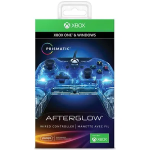 Manette filaire PDP Afterglow Prismatic V2 pour Xbox One pas cher