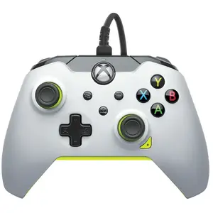 Manette filaire Pdp pour Xbox et PC Blanc électrique
