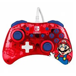 Comparateur de prix : Manette Filaire - PDP - Rock Mario - Rouge - Switch
