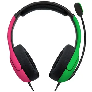 PDP LVL40 Casque Avec fil Arceau Jouer Noir, Vert pas cher