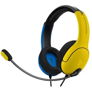 PDP LVL40 Casque Avec fil Arceau Jouer Bleu, Jaune