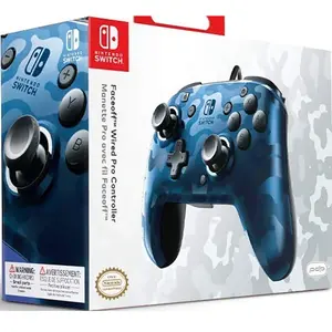 Comparateur de prix : Manette filaire Nintendo Switch PDP | Camouflage Bleu