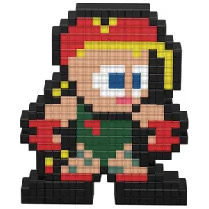 PDP PIXEL PALS Light Up Collectible Figures Street Fighter Cammy pas cher