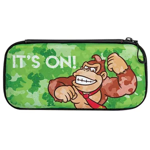 Comparateur de prix : Pochette de transport PDP Slim Donkey Kong Camo pour Nintendo Switch
