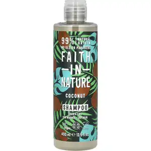 Faith in Nature, Shampoo, For Normal/Dry Hair, Coconut, 13.5 fl oz (400 ml)