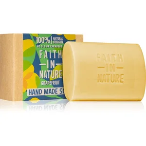 Faith In Nature Hand Made Soap Grapefruit savon solide naturel 100 g pas cher
