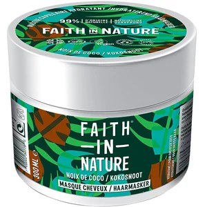 Faith In Nature Coconut & Shea masque hydratant pour cheveux secs et abîmés 300 ml