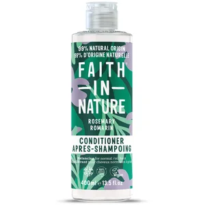 Après-Shampooing Naturel au Romarin Faith In Nature, Rééquilibrant, Vegan & Cruelty Free, Sans Parabènes & SLES, Pour Cheveux Normaux à Secs, 400mlVendu paramazon