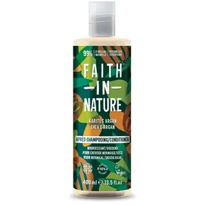 Comparateur de prix : Faith In Nature Après-Shampoing Naturel Argan et Karité 400ml