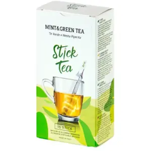 Thé vert à la menthe Stick Tea Mint &amp; Green Tea, 15 pcs.