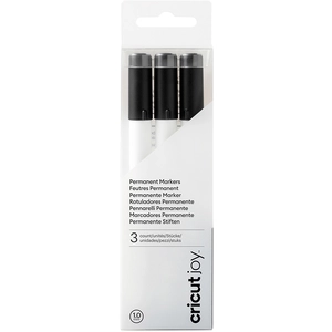 Cricut Joy Permanent Markers | Black | 3-pack | For use with Cricut Joy