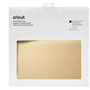 Cricut Foil Transfer Assortiment Or 30 x 30 cm - 8 feuilles