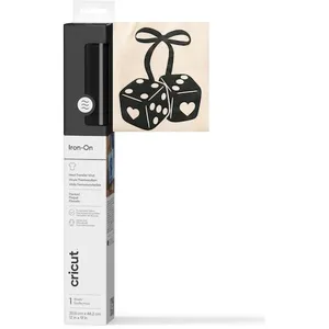 Accessoire CRICUT Flocked Iron On Black
